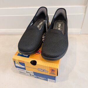 Skechers Slip-ins: On-The-GO Flex - Clover/ Black, Size 8